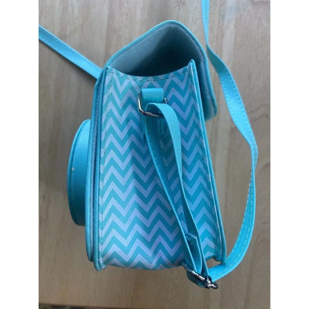 Fujifilm Instax Mini 7s Groovy Case Teal Blue